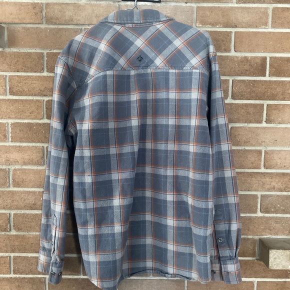 EUC Prana Flannel Shacket Mens Med - Picture 2 of 8